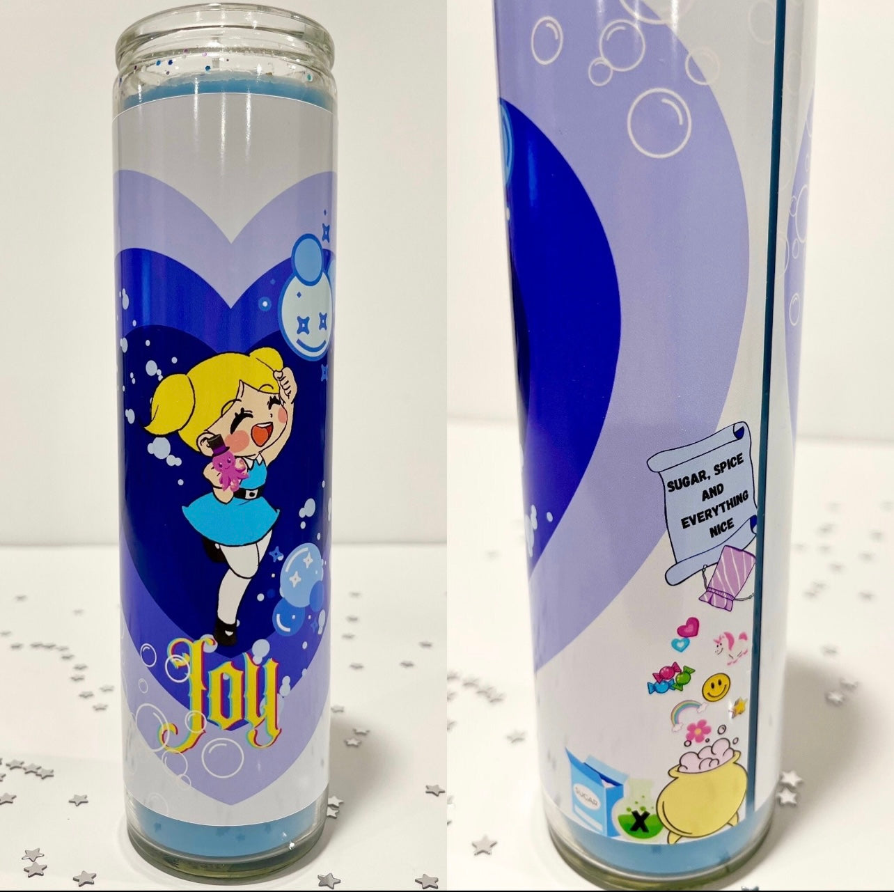 Powerpuff Girls Energy Prayer Candle