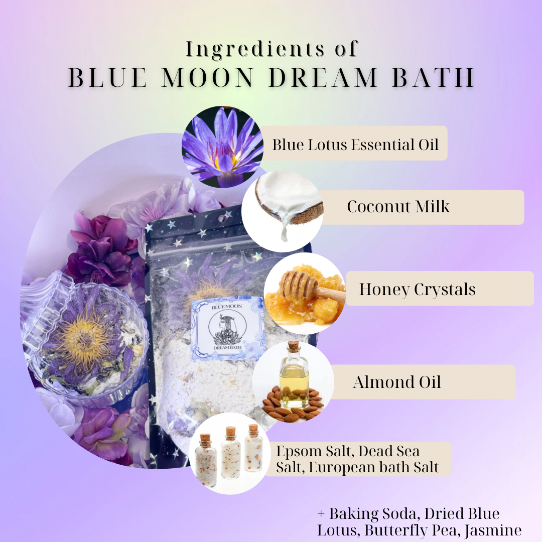 Blue Moon Dream Bath, Vegan Friendly