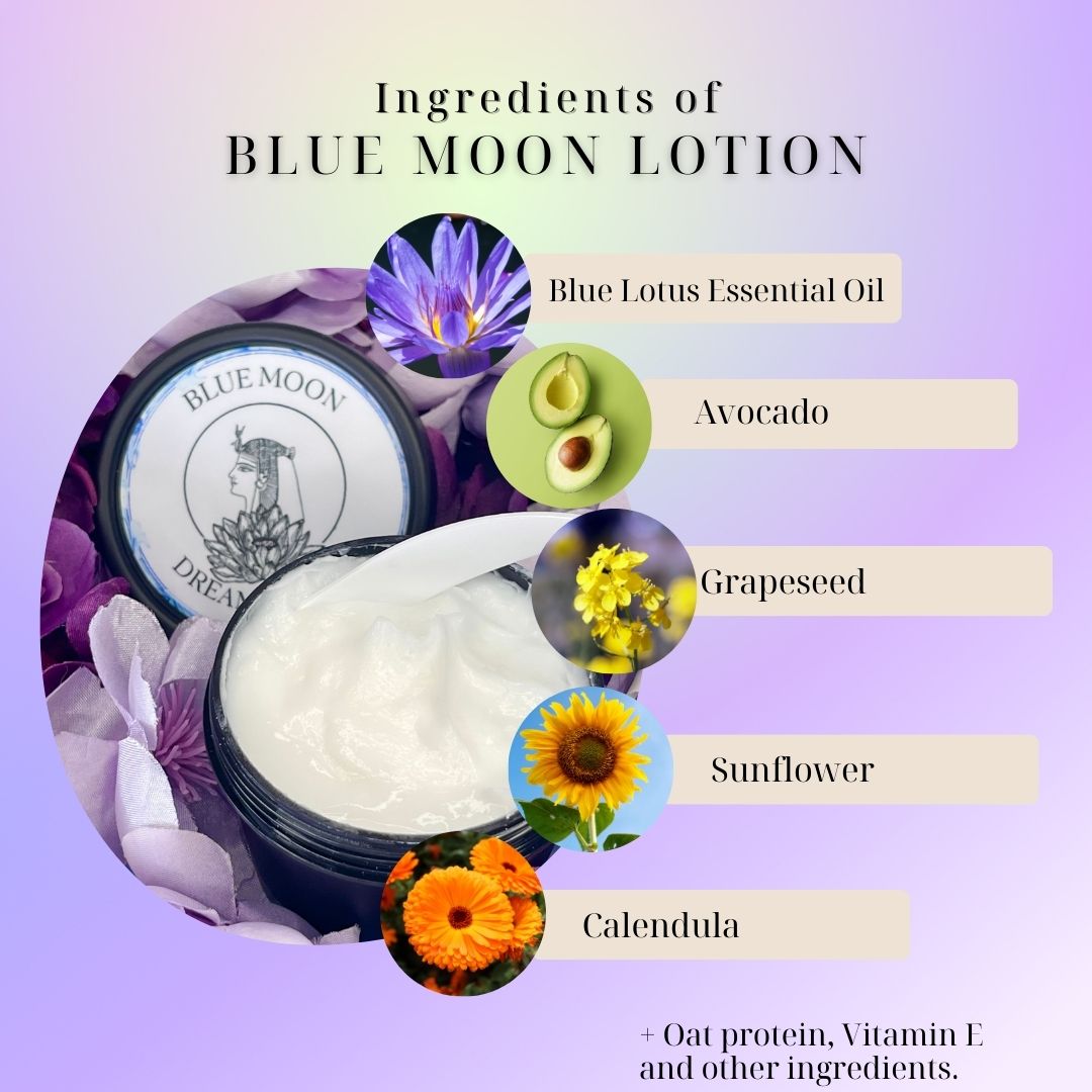 Blue Moon Blue Lotus Dream Lotion