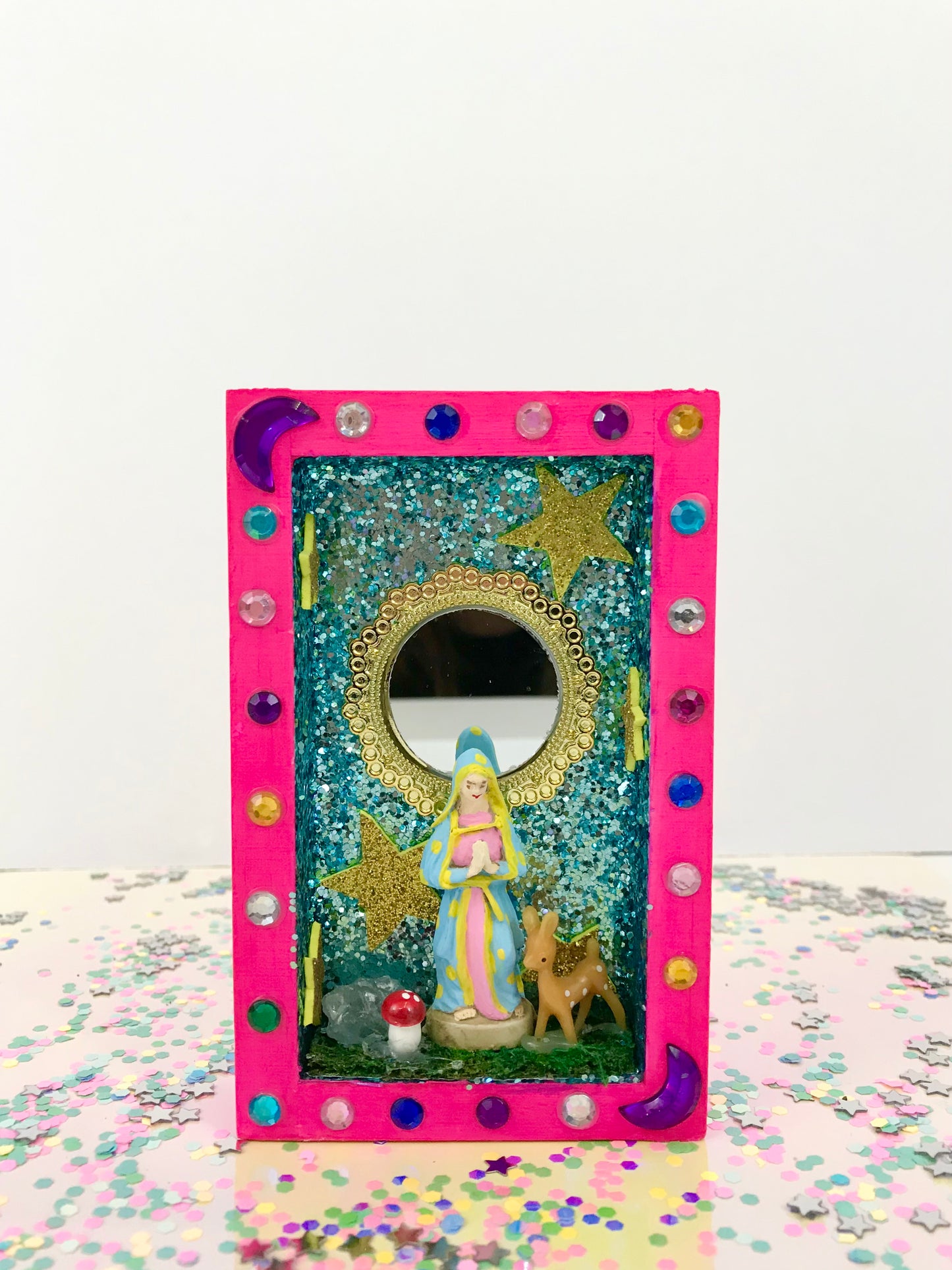 Mother Mary, Lady of Guadalupe Diorama Altar